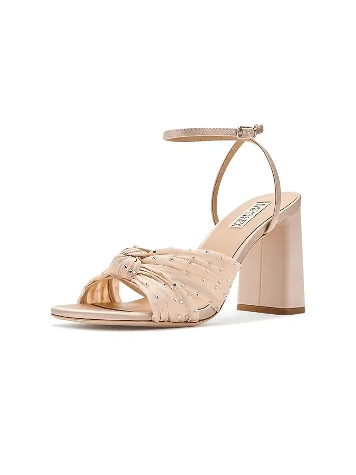 Туфли на каблуке с блестками Wila Badgley Mischka