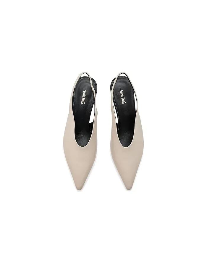 Туфли на каблуке Alix Slingback Amie Rafa — изображение 2 из 4, кость