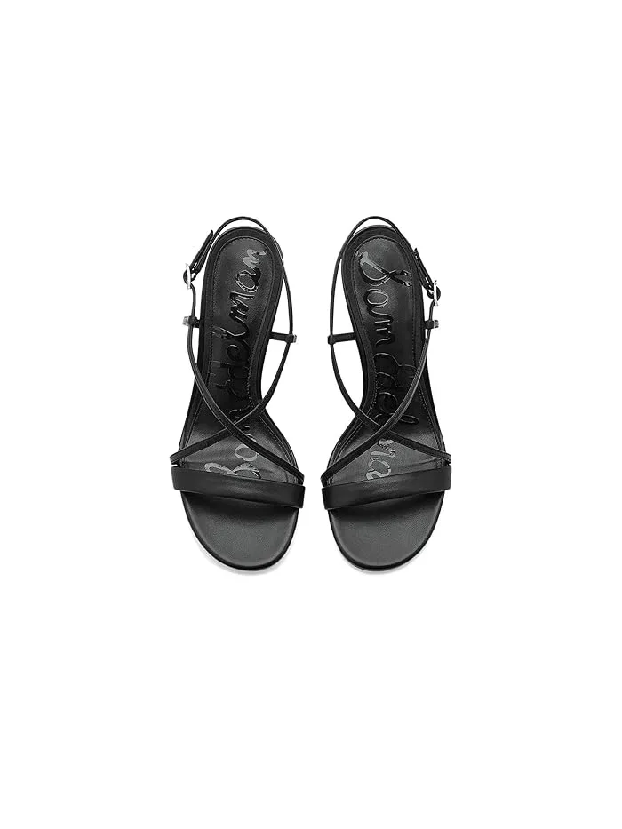 Туфли на каблуке с ремешком на щиколотке Ginny Sam Edelman — изображение 2 из 4, черный