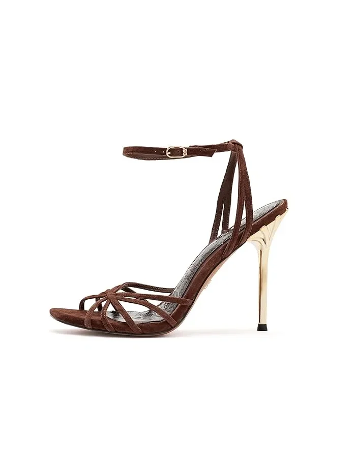 Туфли на каблуке Lili Sam Edelman — изображение 4 из 4, коричневый