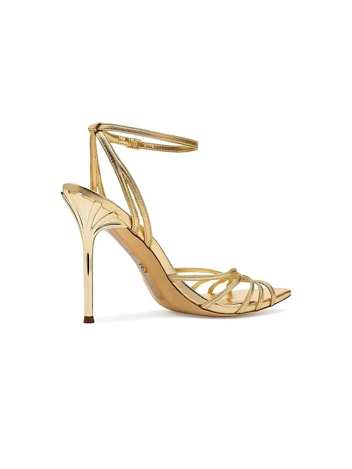 Туфли на каблуке Lili Sam Edelman — изображение 3 из 4, золотистый