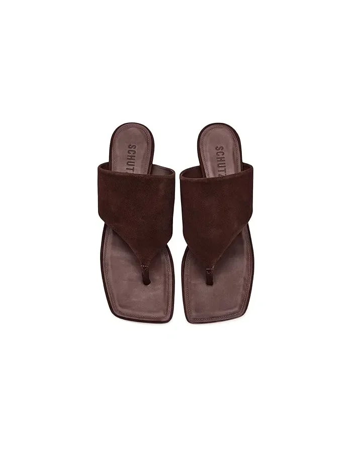 Туфли на каблуке Sage Mid Stiletto Schutz — изображение 2 из 4, коричневый