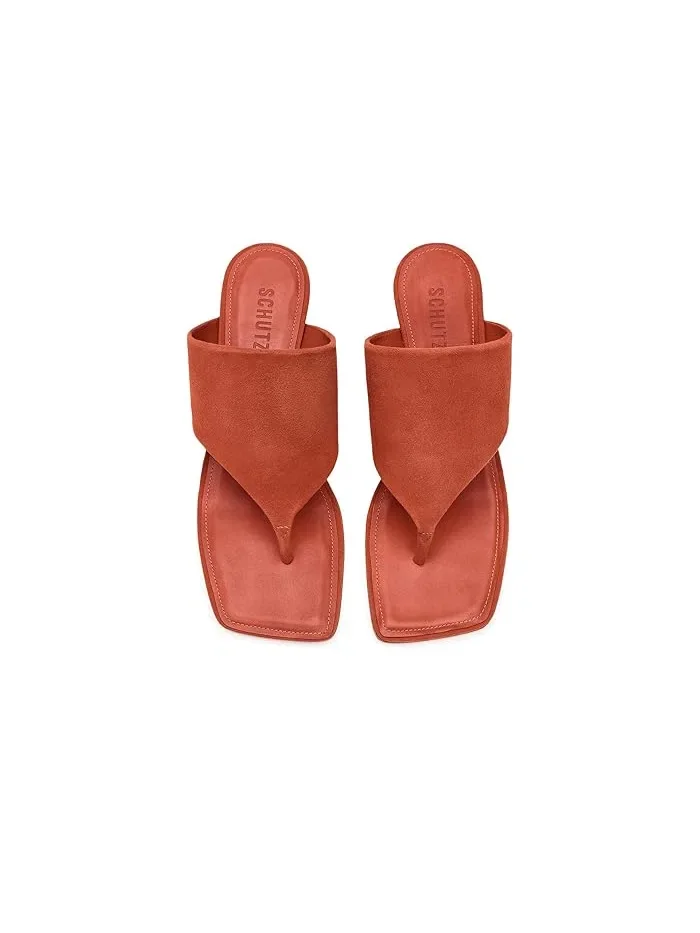 Туфли на каблуке Sage Mid Stiletto Schutz — изображение 2 из 4, оранжевый