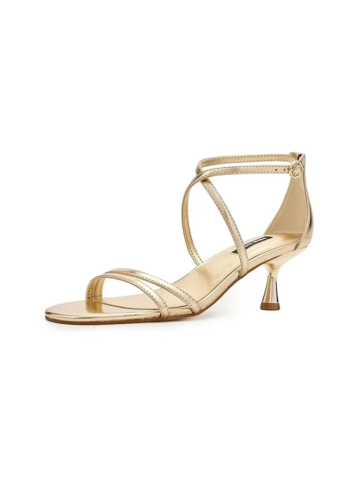 Туфли на каблуке Jettie Nine West — изображение 1 из 4, золотистый