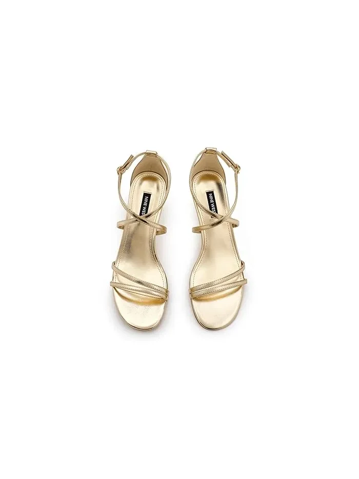 Туфли на каблуке Jettie Nine West — изображение 2 из 4, золотистый