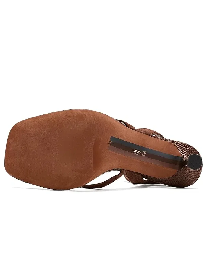 Туфли на каблуке Pax Sam Edelman — изображение 3 из 4, коричневый