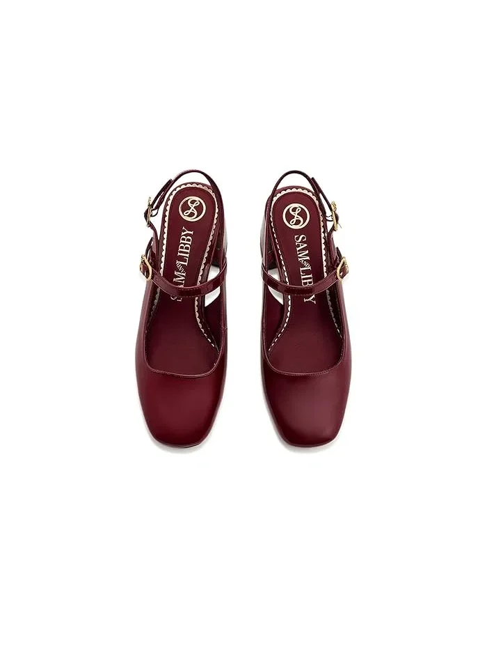 Туфли на каблуке Grace Sam & Libby, Swiss Mahogany — изображение 2 из 4, махагони