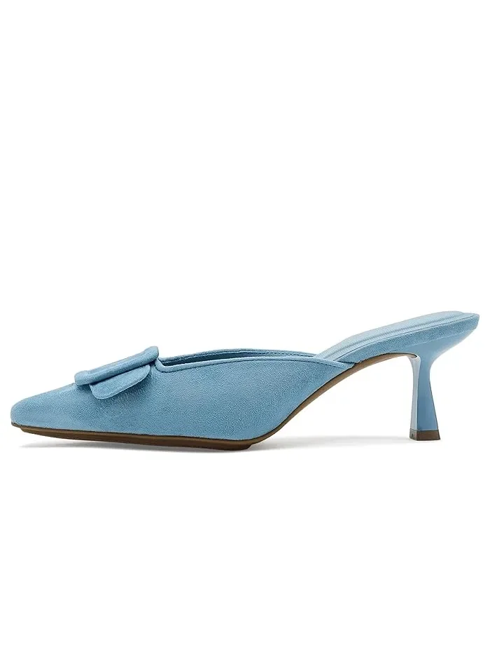 Туфли-мюли на каблуке Cassia Anne Klein — изображение 4 из 4, синий