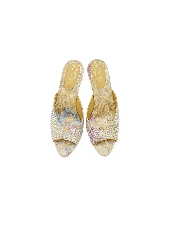 Туфли на каблуке Gisella Circus NY by Sam Edelman — изображение 2 из 4, золотистый мульти