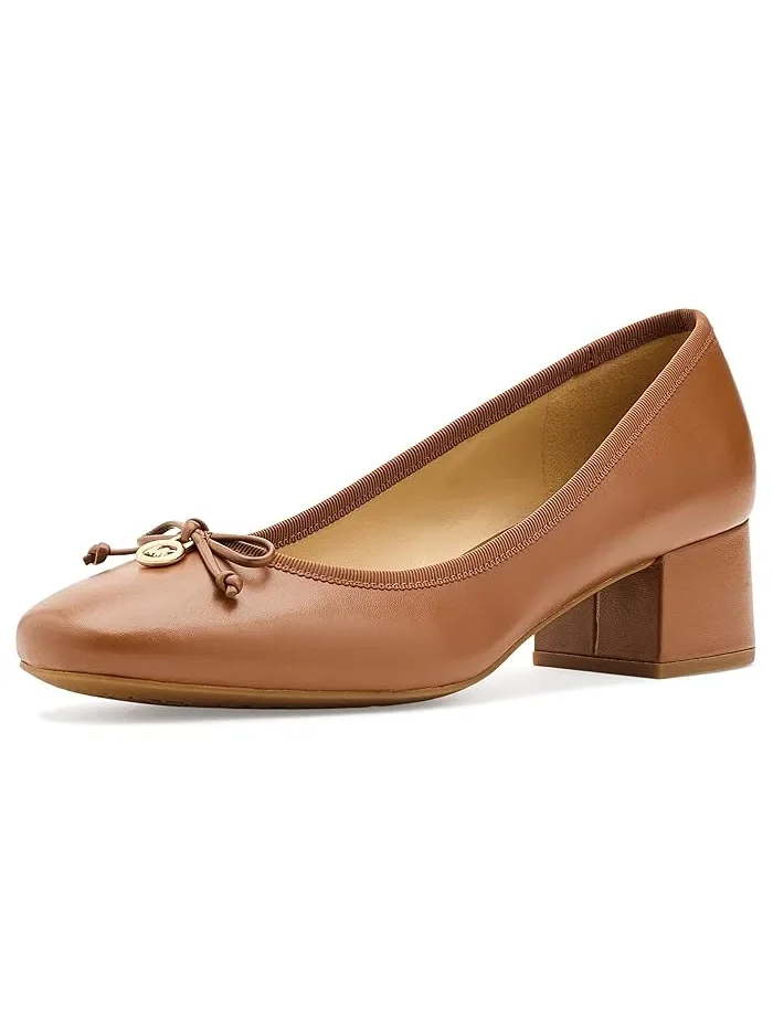 Туфли балетки на каблуке Piper Flex Mid MICHAEL Michael Kors