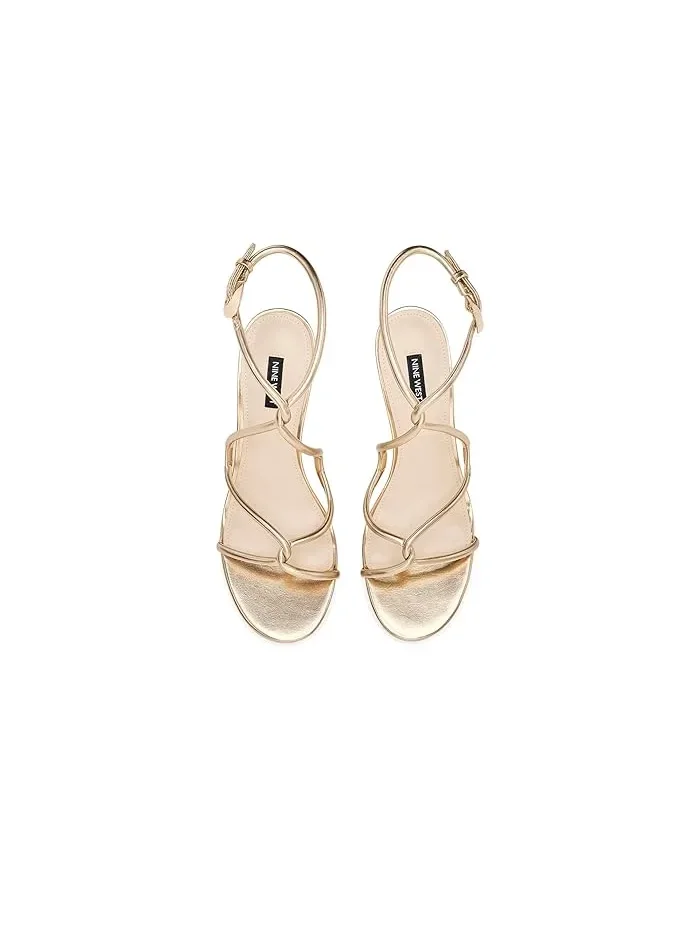 Туфли на каблуке Emerila Nine West — изображение 2 из 4, золото