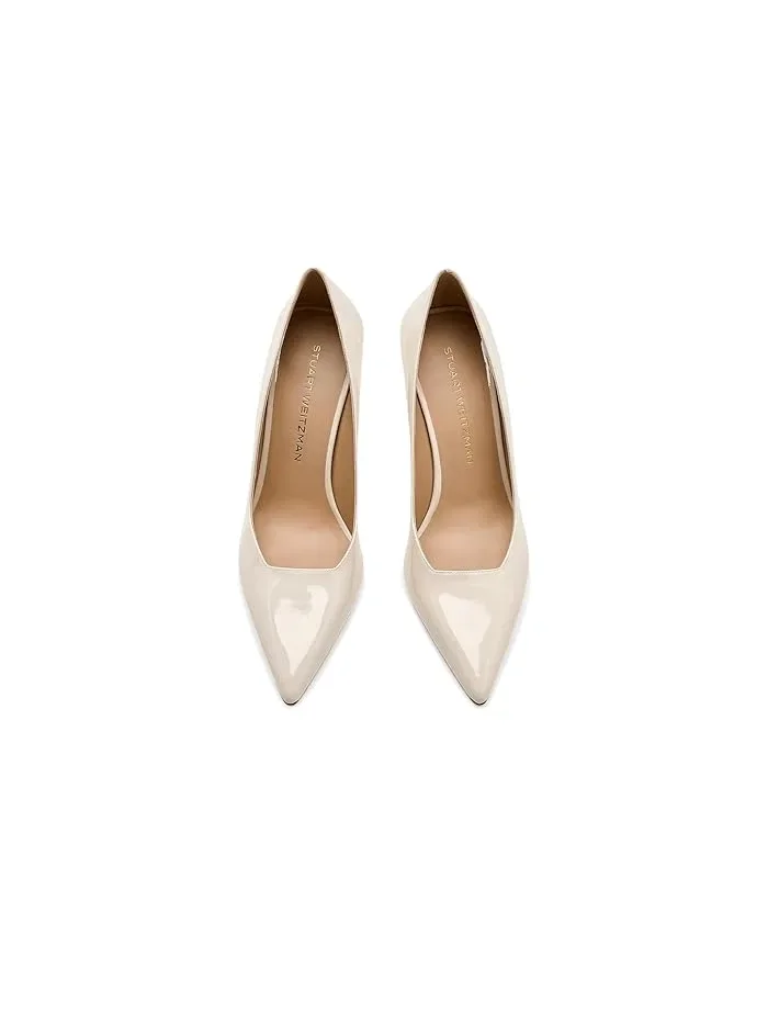 Туфли Vinnie 85 Pump Stuart Weitzman — изображение 2 из 4, бежевый