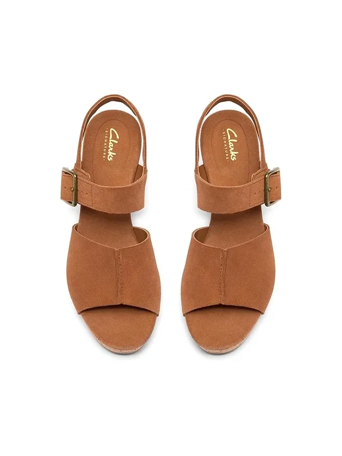 Туфли на каблуке Sabina Dream Clarks — изображение 2 из 4, бежевый