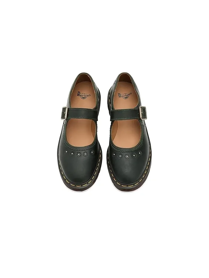 Туфли Mary Jane Flower Dr. Martens — изображение 2 из 4, зеленый