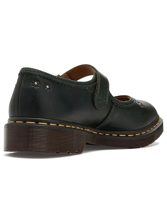 Туфли Mary Jane Flower Dr. Martens — изображение 3 из 4, зеленый