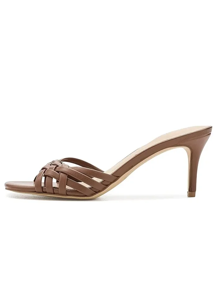 Туфли-лодочки на каблуке Wendine Calvin Klein — изображение 4 из 4, коричневый