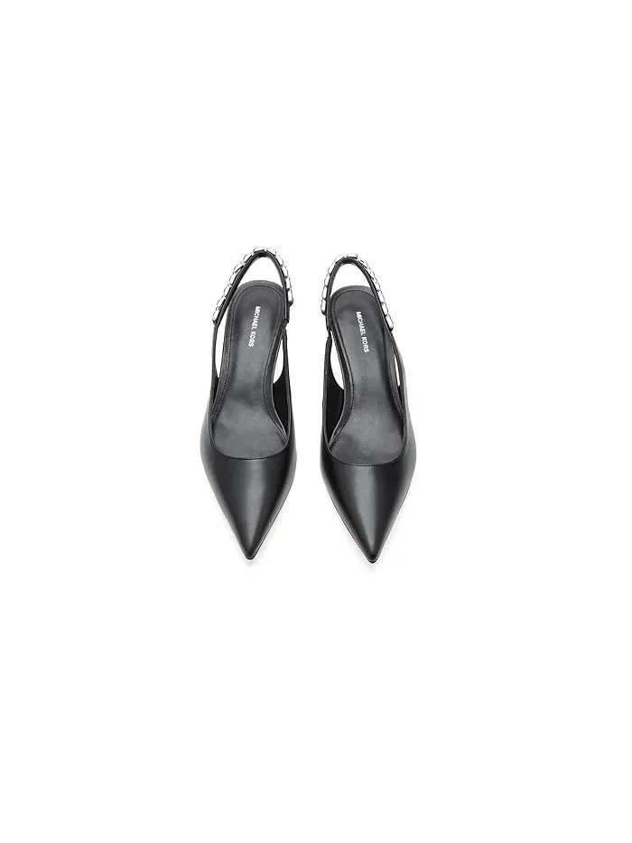 Туфли-лодочки на каблуке kitten Marcia MICHAEL Michael Kors — изображение 2 из 4, черный