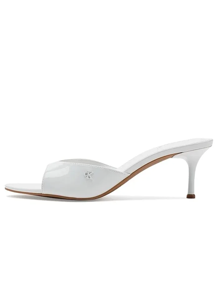 Туфли-лодочки на каблуке Vixie Calvin Klein — изображение 4 из 4, белый