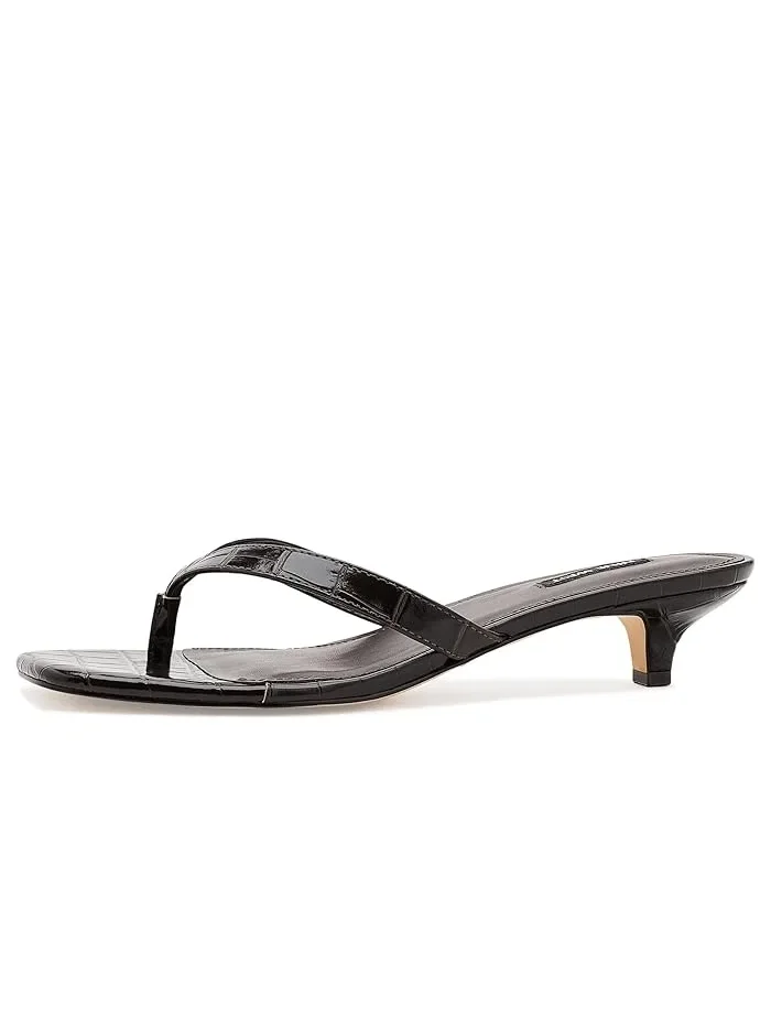 Туфли-лодочки на каблуке Cassa Nine West — изображение 4 из 4, темный коричневый