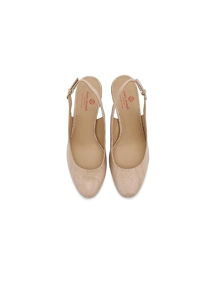 Туфли на каблуке Broad St Slingback Pump Marc Joseph New York — изображение 2 из 4, пыльная роза
