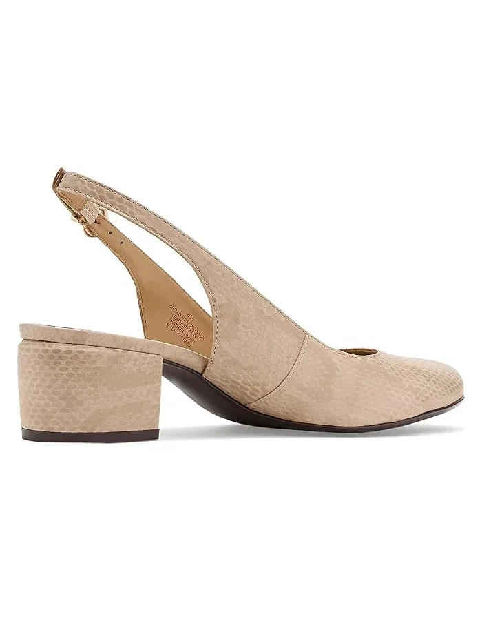 Туфли на каблуке Broad St Slingback Pump Marc Joseph New York — изображение 3 из 4, пыльная роза