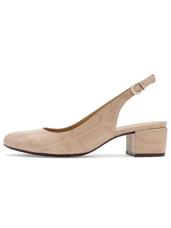Туфли на каблуке Broad St Slingback Pump Marc Joseph New York — изображение 4 из 4, пыльная роза
