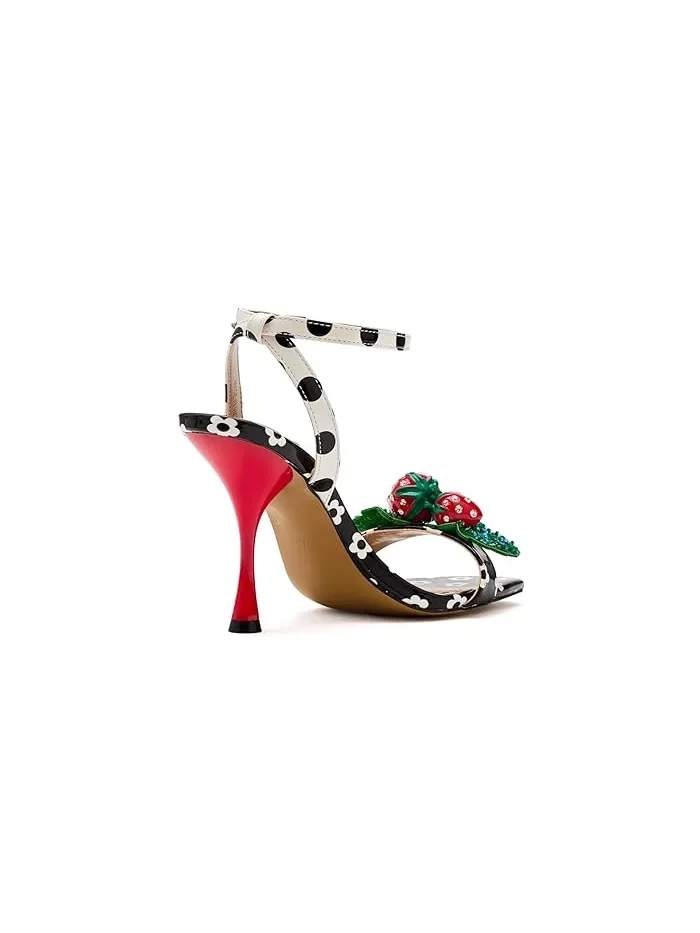 Туфли на каблуке Addison Blue by Betsey Johnson — изображение 3 из 4, черный белый мульти