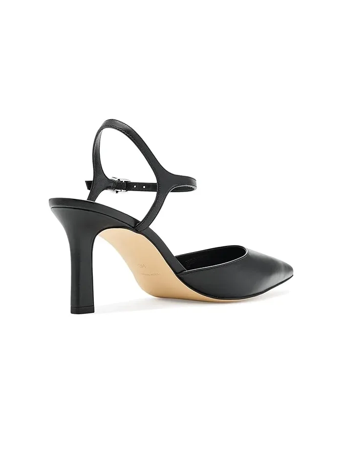 Туфли-лодочки на каблуке Amara Mid Pumps MICHAEL Michael Kors — изображение 3 из 4, черный