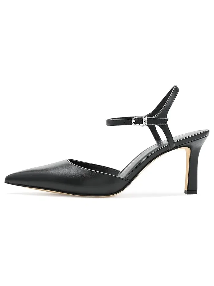 Туфли-лодочки на каблуке Amara Mid Pumps MICHAEL Michael Kors — изображение 4 из 4, черный