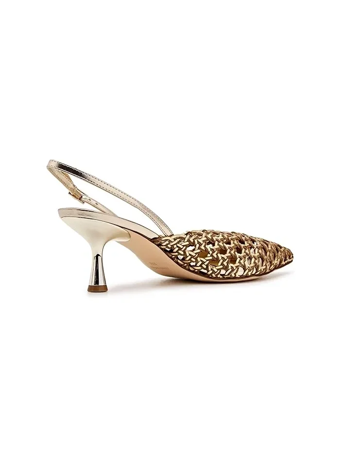 Туфли на каблуке Randela Nine West — изображение 3 из 4, коричневый/золотистый