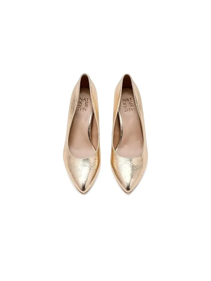 Туфли на каблуке Flora Naturalizer, Light Champagne Synthetic — изображение 2 из 4, шампань