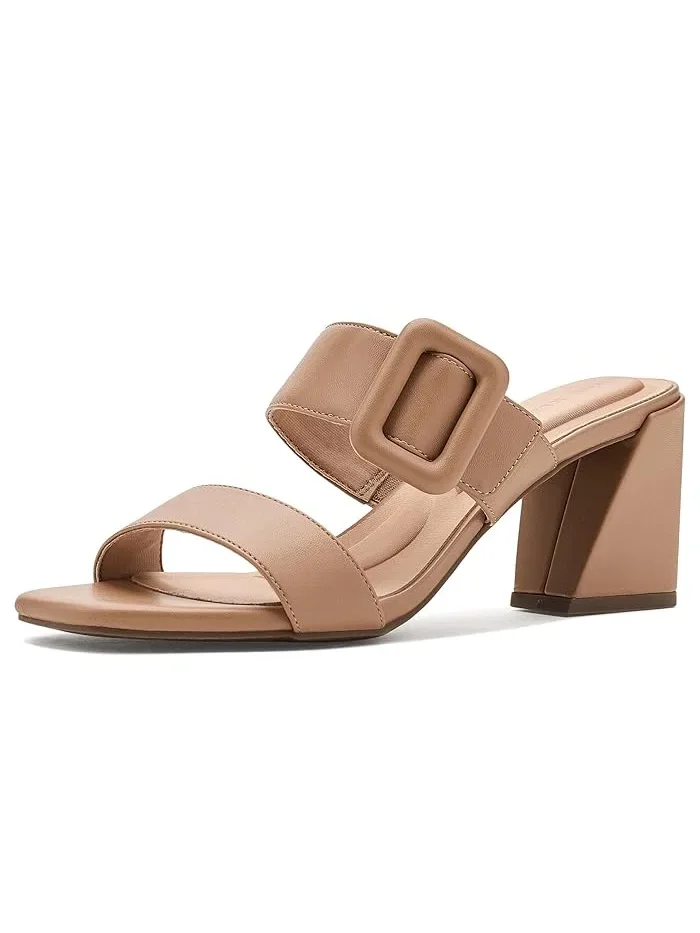 Туфли на каблуке с пряжкой Narita Anne Klein