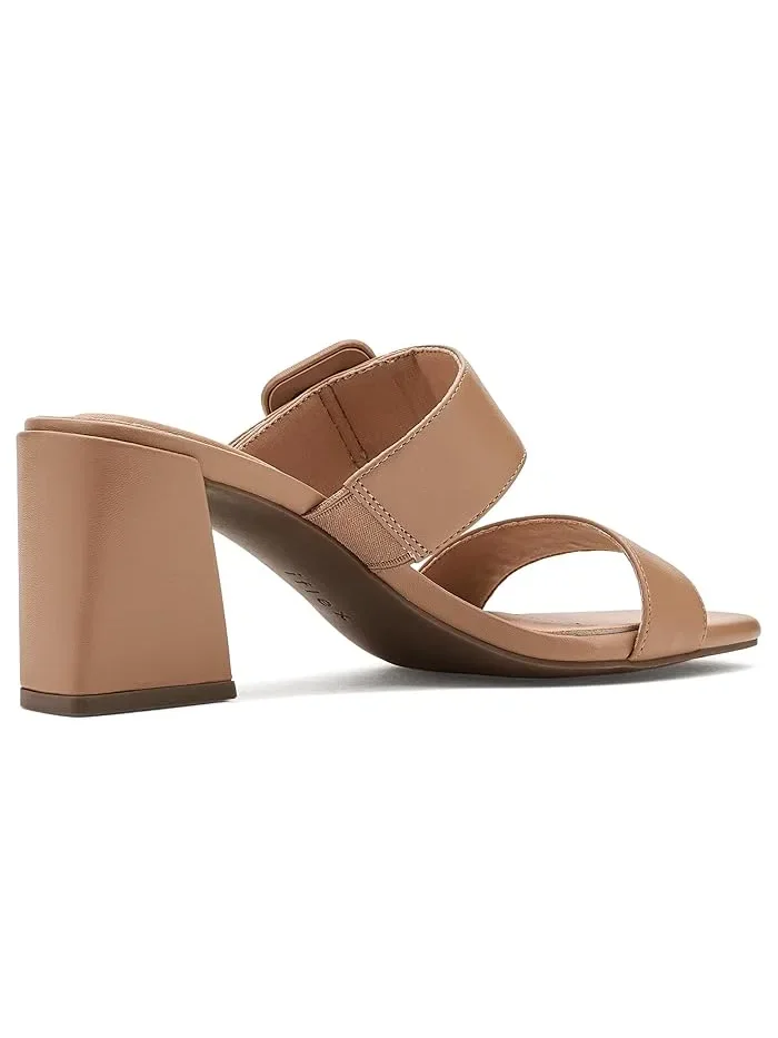 Туфли на каблуке с пряжкой Narita Anne Klein — изображение 3 из 4, бежевый