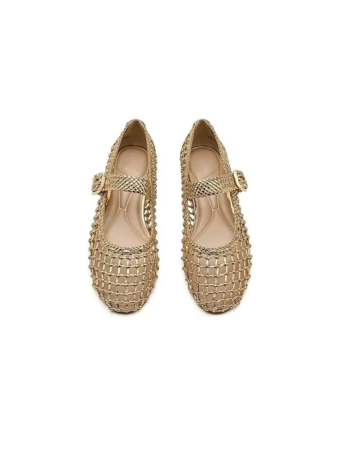 Туфли-лодочки Tessa Kenneth Cole New York — изображение 2 из 4, золотистый