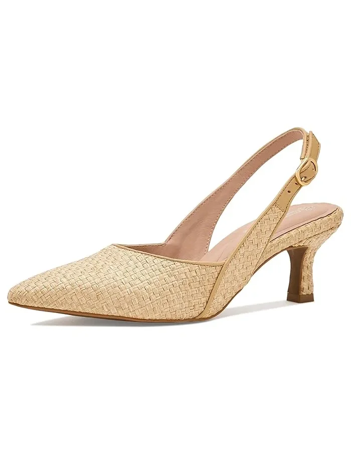 Туфли на каблуке Lindsey Slingback Johnston & Murphy — изображение 1 из 4, прозрачный