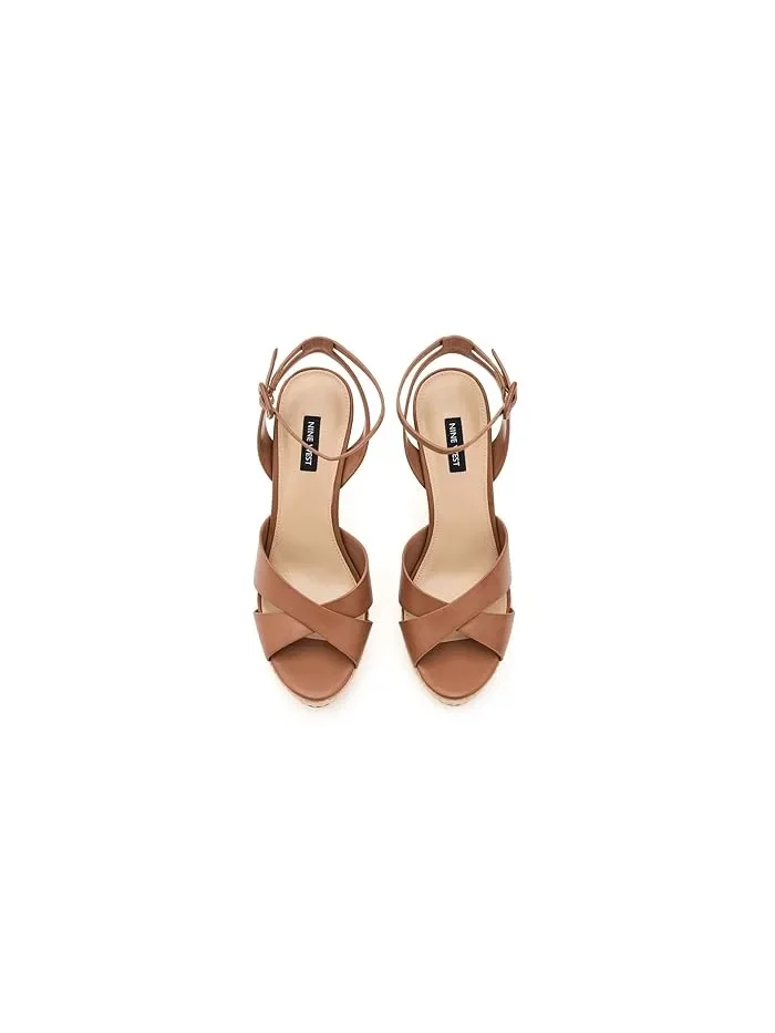 Туфли на каблуке Weston Nine West — изображение 2 из 4, коричневый