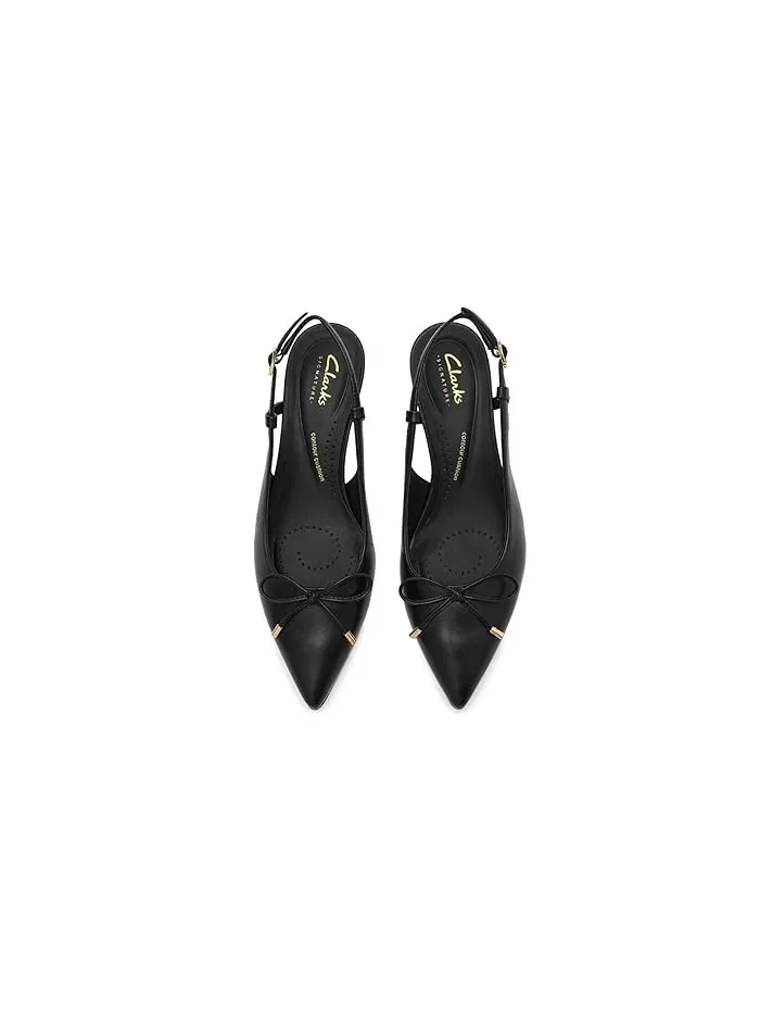 Туфли на каблуке Zarey Bow Clarks — изображение 2 из 4, черный