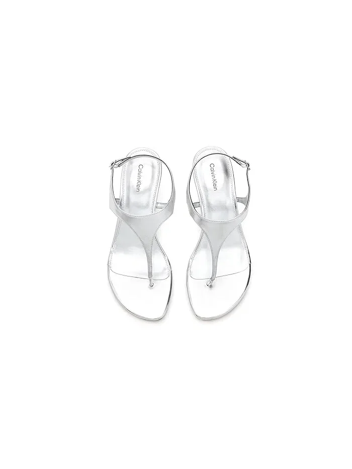 Туфли на каблуке Portia Calvin Klein — изображение 2 из 4, серебряный