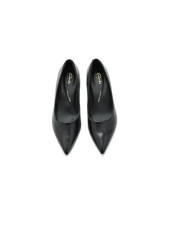 Туфли на каблуке Zarey Court Clarks — изображение 2 из 4, черный