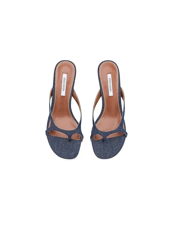 Туфли на каблуке Brienna Steve Madden — изображение 2 из 4, джинсовый синий