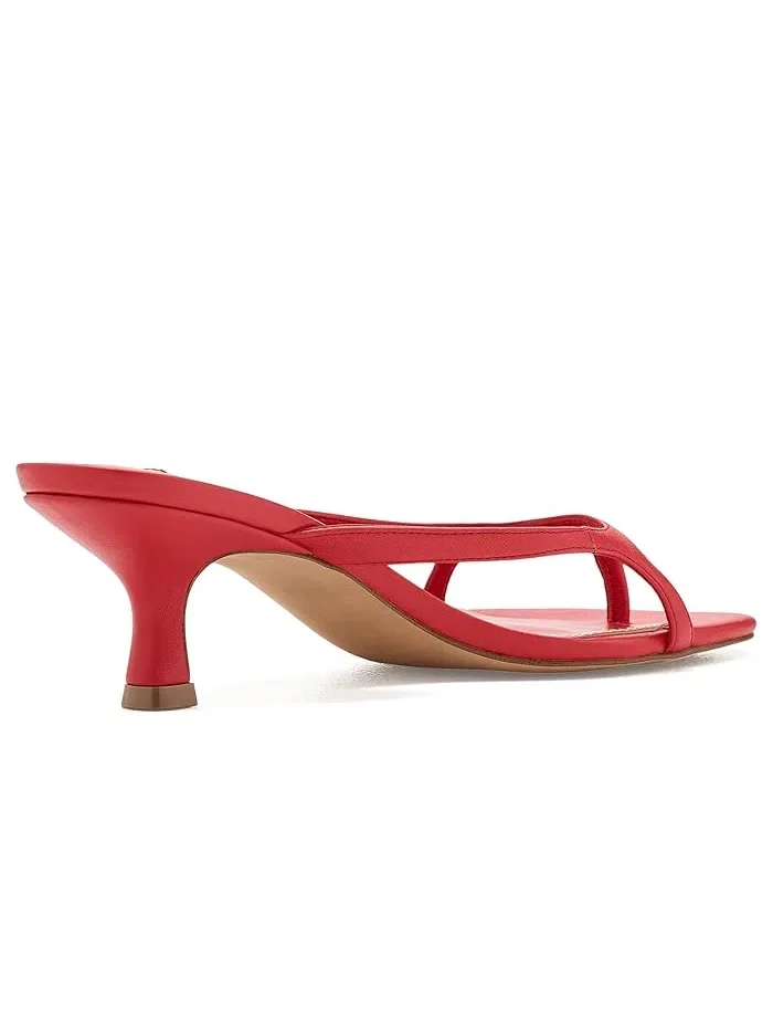 Туфли на каблуке Brienna Steve Madden — изображение 3 из 4, красный/оранжевый