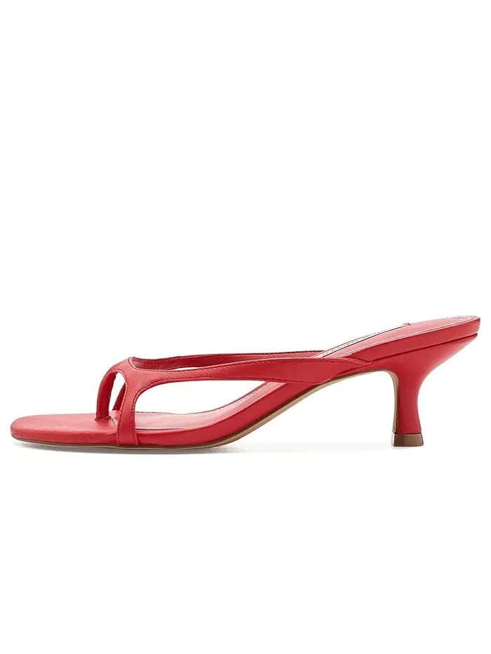 Туфли на каблуке Brienna Steve Madden — изображение 4 из 4, красный/оранжевый