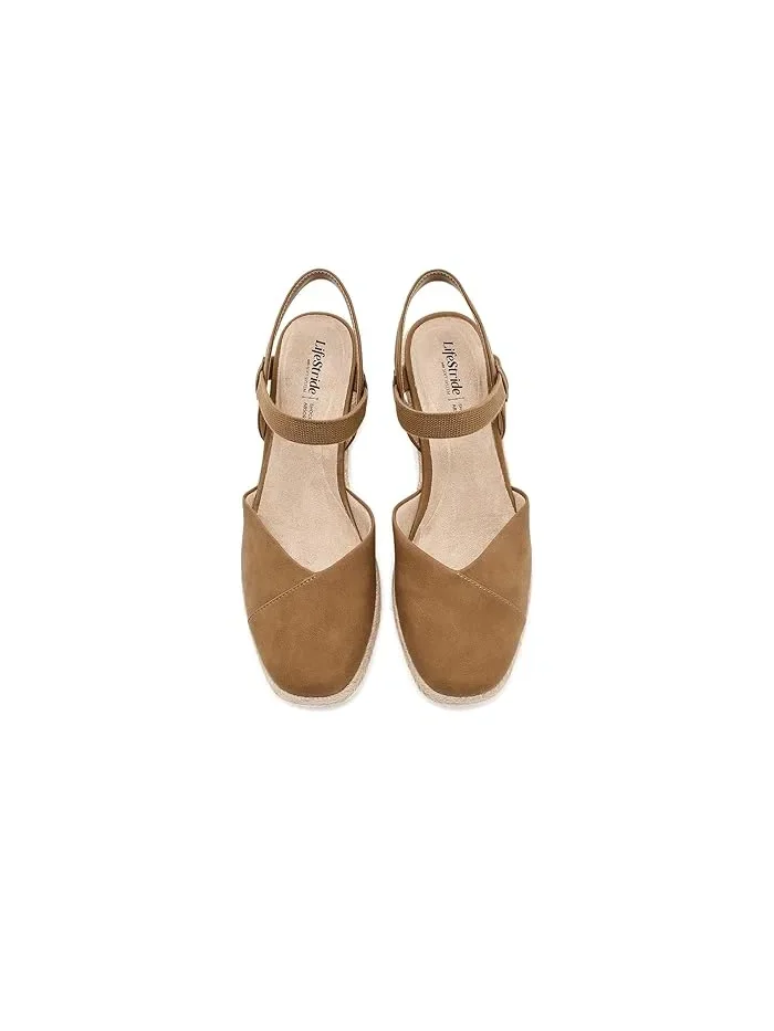 Туфли на каблуке Pilar Espadrille LifeStride — изображение 2 из 4, бежевый
