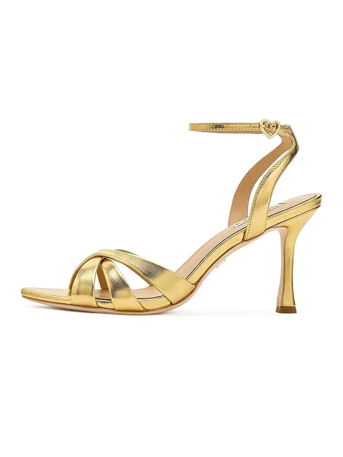 Туфли на каблуке Xeilani Badgley Mischka — изображение 4 из 4, золотистый