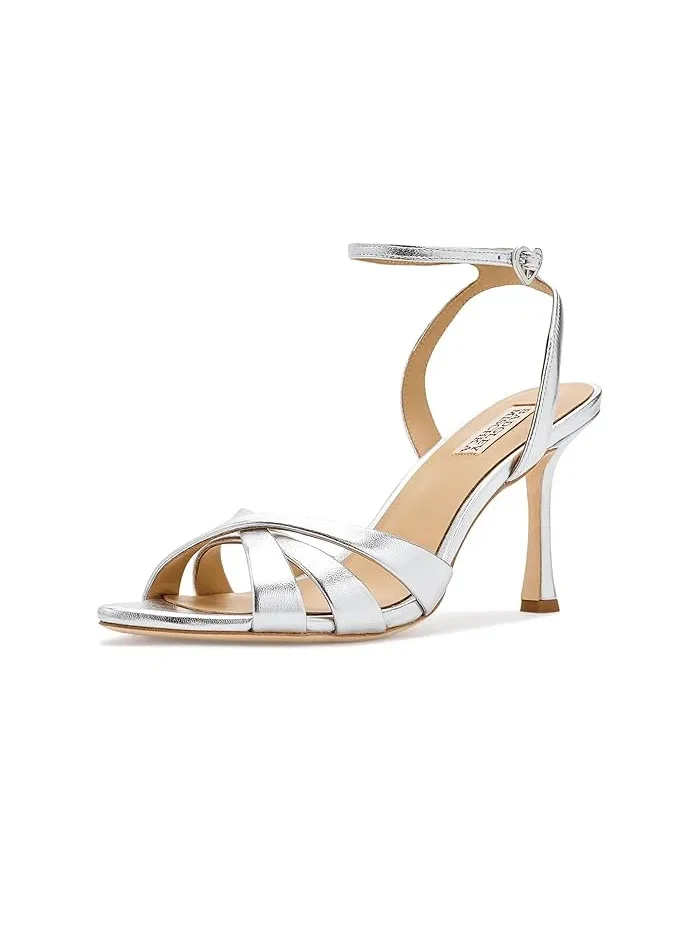Туфли на каблуке Xeilani Badgley Mischka — изображение 1 из 4, серебристый