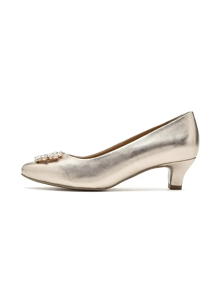 Туфли на каблуке Kate Bridal Trotters — изображение 4 из 4, шампань