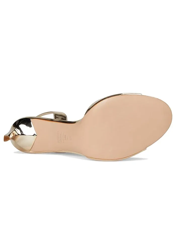 Туфли-лодочки на каблуке Scarlett Sling Mid Schutz — изображение 3 из 4, платина
