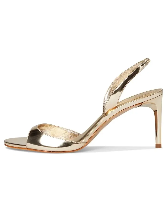 Туфли-лодочки на каблуке Scarlett Sling Mid Schutz — изображение 4 из 4, платина