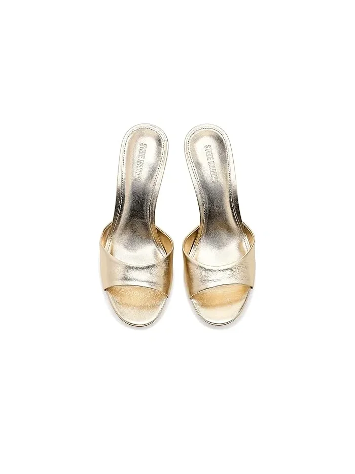 Туфли-лодочки на каблуке Kendrix Steve Madden — изображение 2 из 4, золотистый