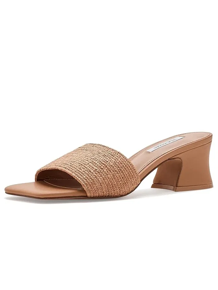 Туфли-мюли с квадратным носком Frolic Steve Madden — изображение 1 из 4, бежевый